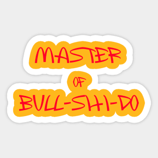 Master Of Bull Sticker